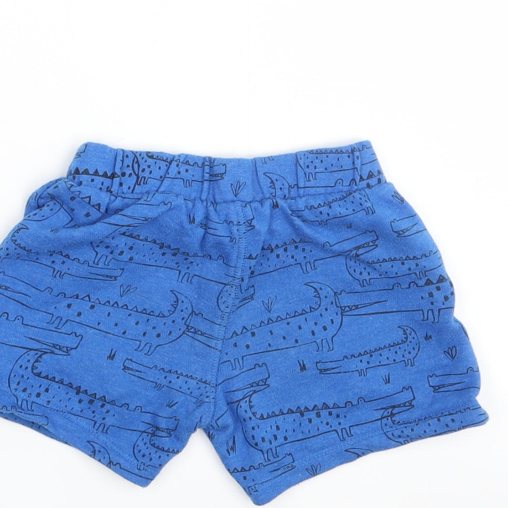 FRED & FLO Boys Blue    Trousers Size 12-18 Months  - crocodile shorts