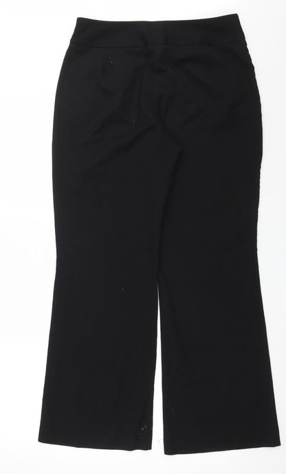 Next Womens Black   Trousers  Size 12 L29 in