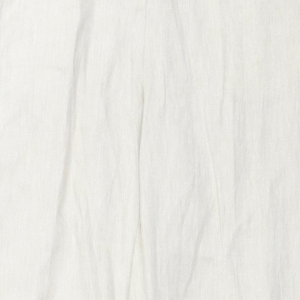 H&M Womens Beige   Trousers  Size 12 L27 in