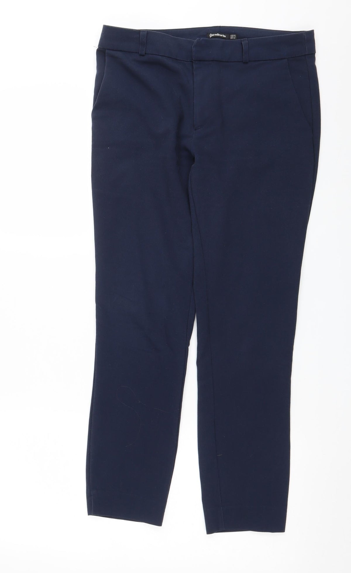 Stradivarius Womens Blue   Trousers  Size 8 L26 in