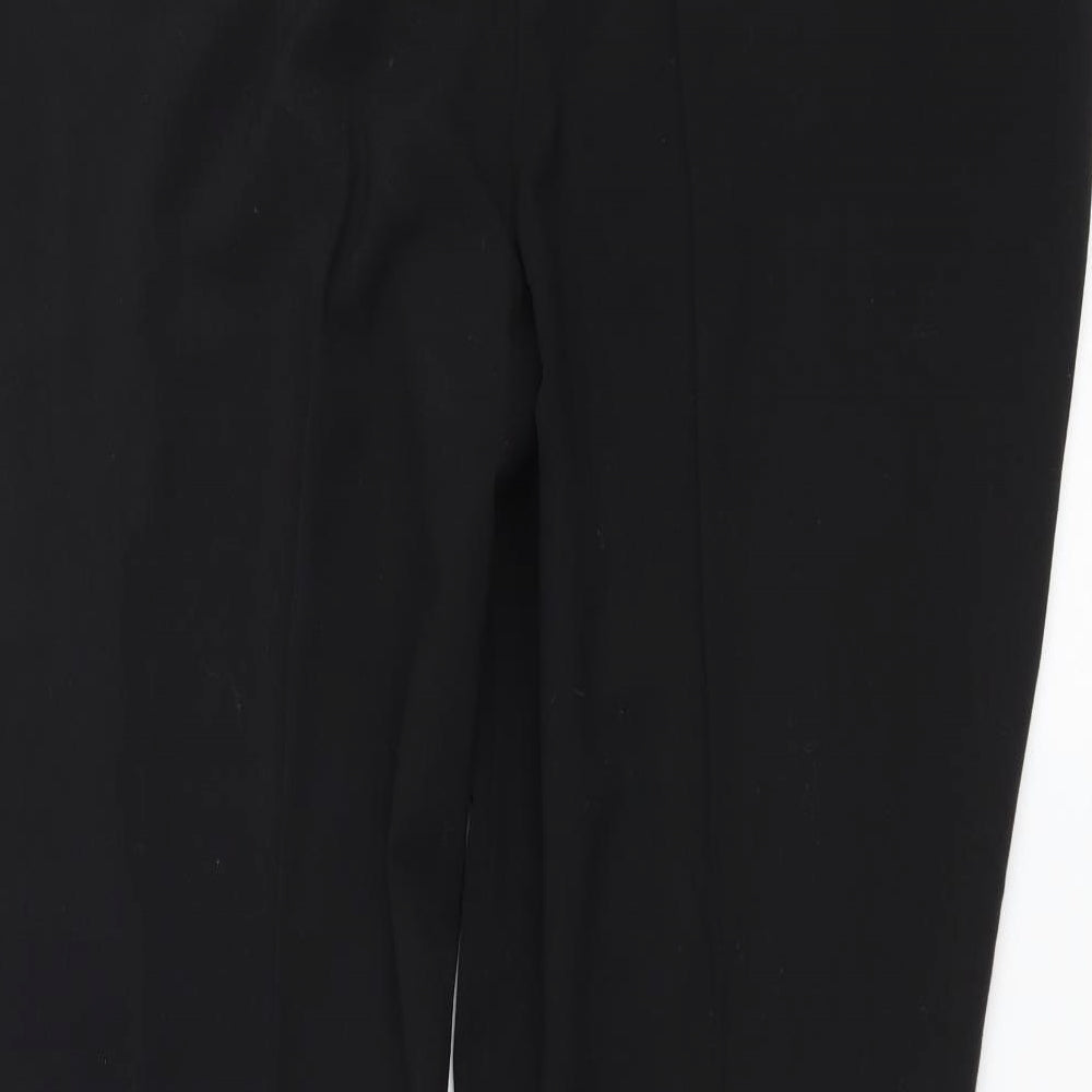 M&Co Womens Black   Trousers  Size 16 L29 in