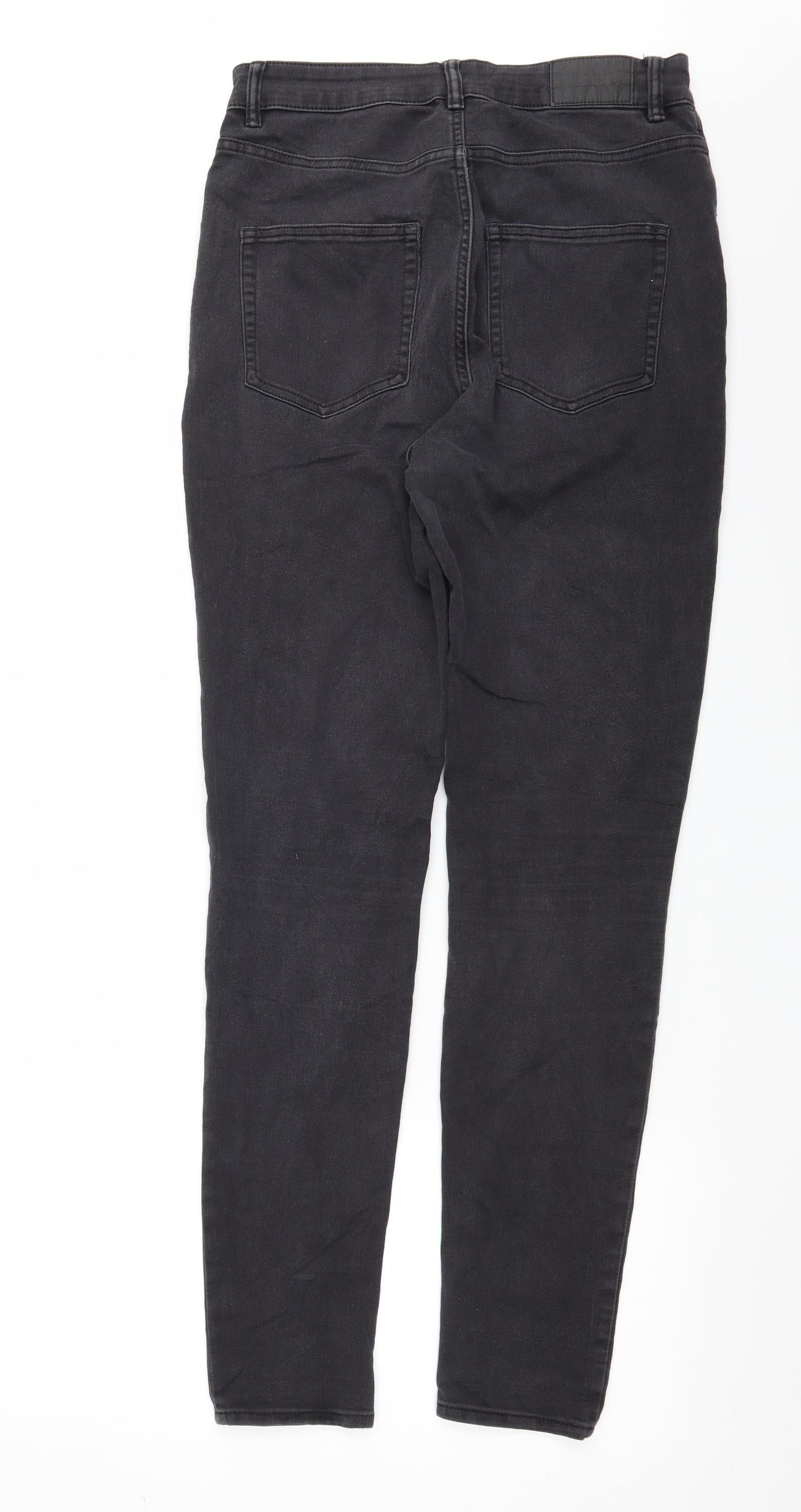 Monki Womens Black  Denim Skinny Jeans Size 30 in L31 in