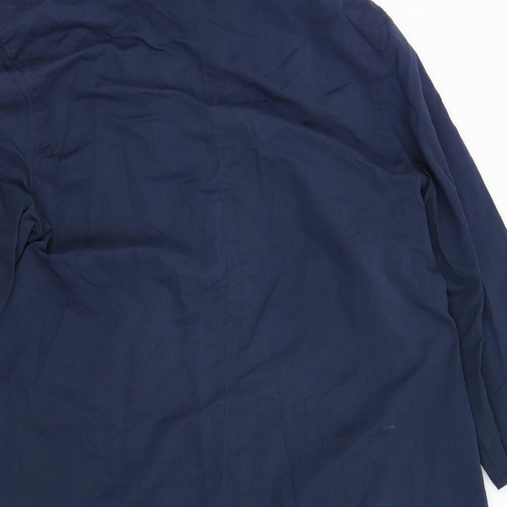 Gil Bret Womens Blue   Overcoat Coat Size 14