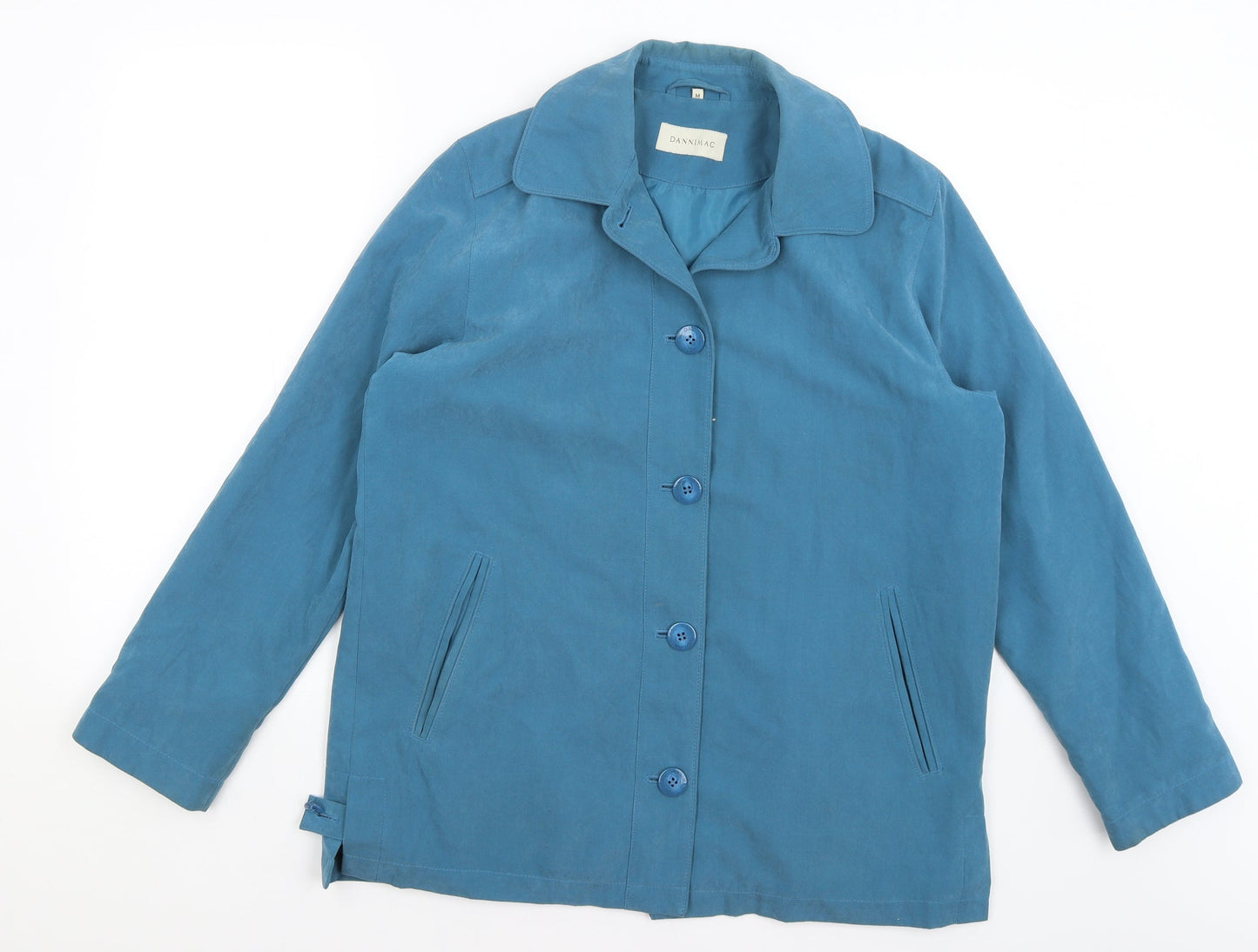 Danni Mac Womens Blue   Jacket  Size M