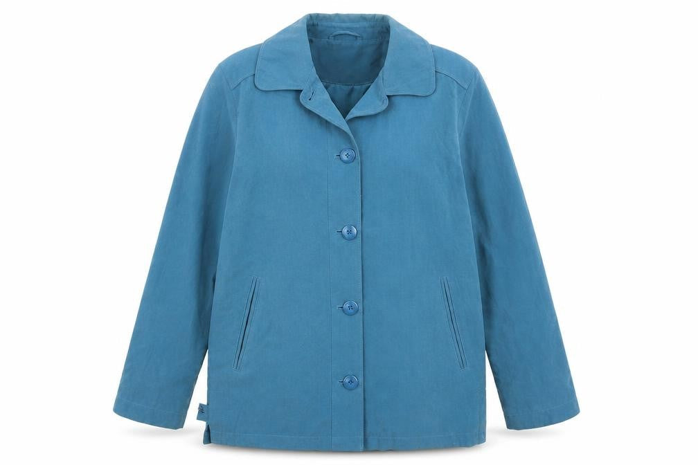 Danni Mac Womens Blue   Jacket  Size M