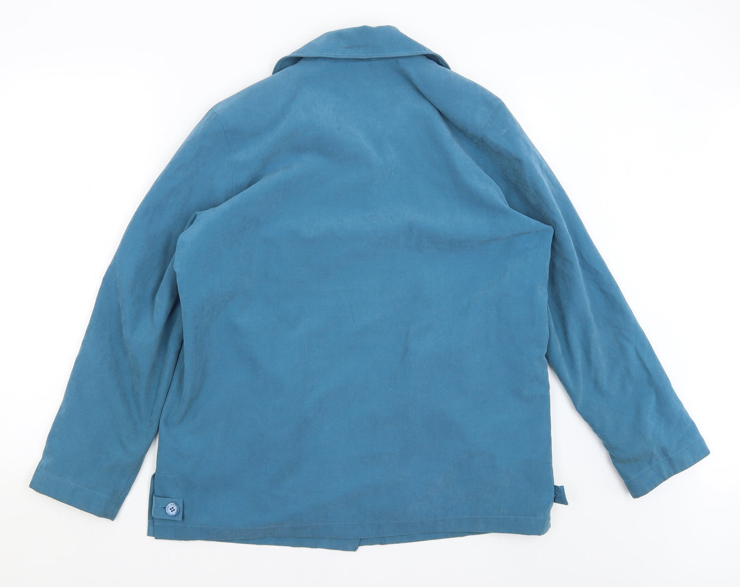 Danni Mac Womens Blue   Jacket  Size M