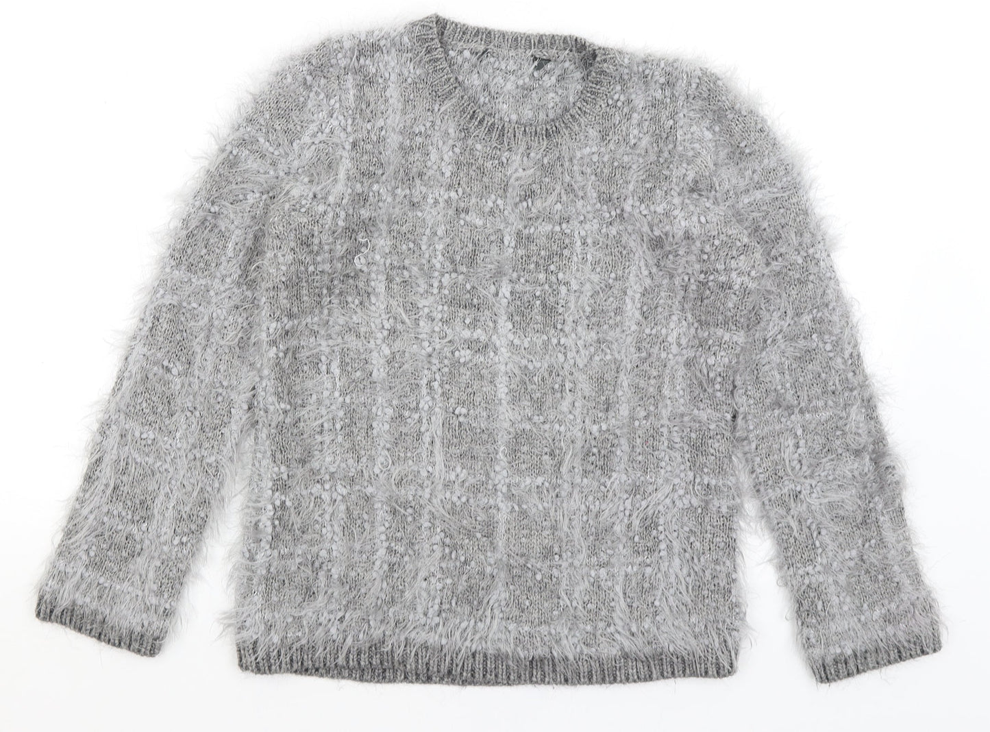 Bonmarche Womens Grey   Pullover Jumper Size 10