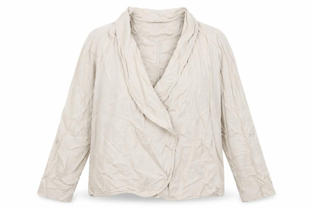 M&Co Womens Beige   Jacket Blazer Size 14