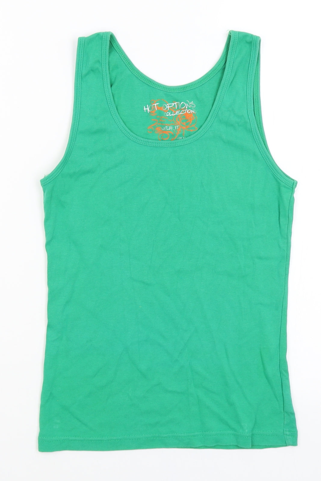 Hot Options Womens Green   Basic Tank Size 12
