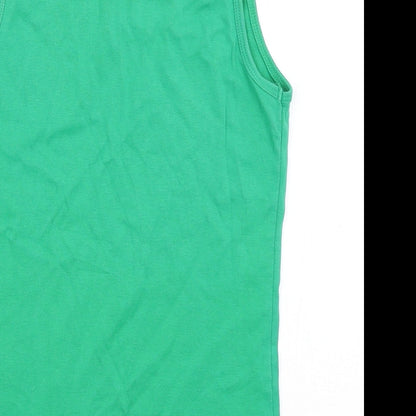 Preloved Hot Options Womens Green   Basic Tank Size 12 - Label