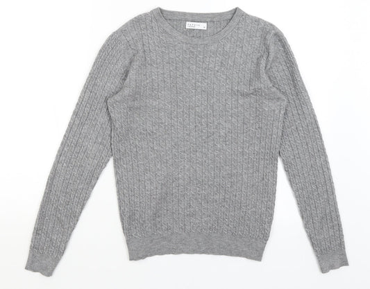 Papaya Womens Grey   Pullover Jumper Size 14