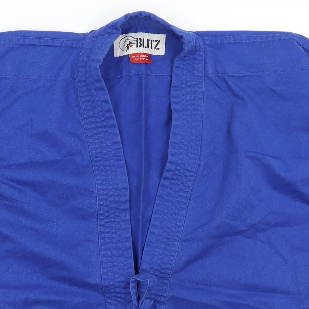 Blitz Boys Blue   Wrap Jumper Size 8 Years