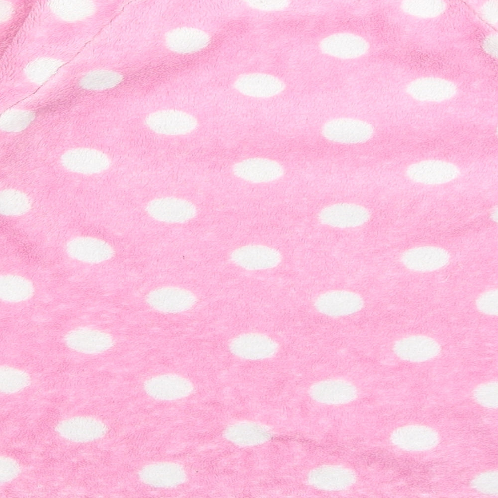 PJ Collection Girls Pink Polka Dot  Top Pyjama Top Size 7-8 Years  - Cat