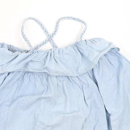 Next Girls Blue   Fit & Flare  Size 3 Years