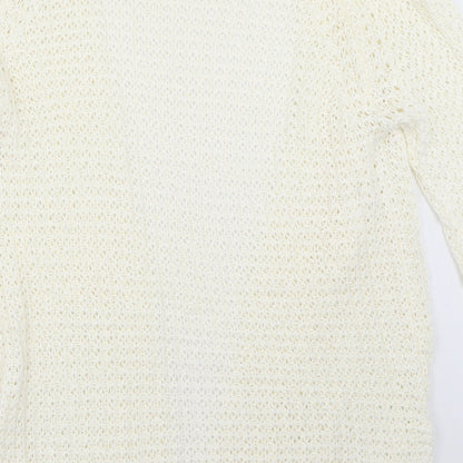 Select Womens Ivory   Cardigan Jumper Size 12