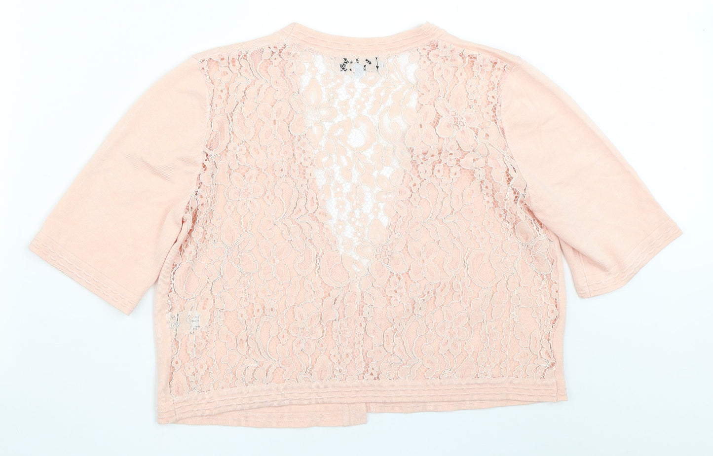 Mud Flower Womens Pink   Cardigan Jumper Size M