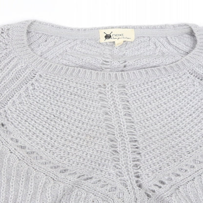 Next Womens Grey   Pullover Jumper Size 14
