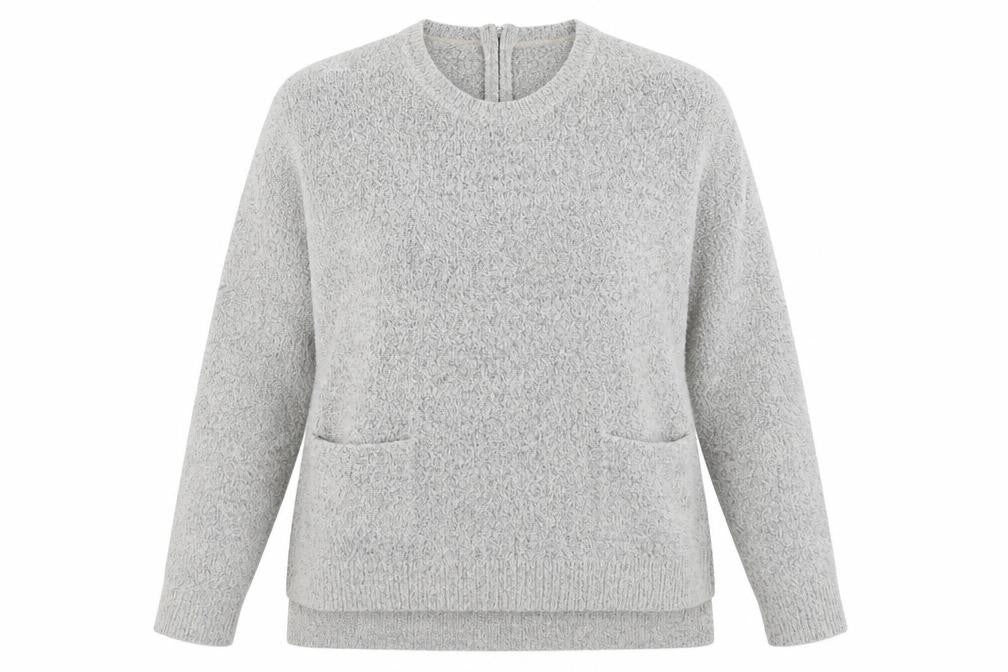 Papaya Womens Grey   Pullover Jumper Size M