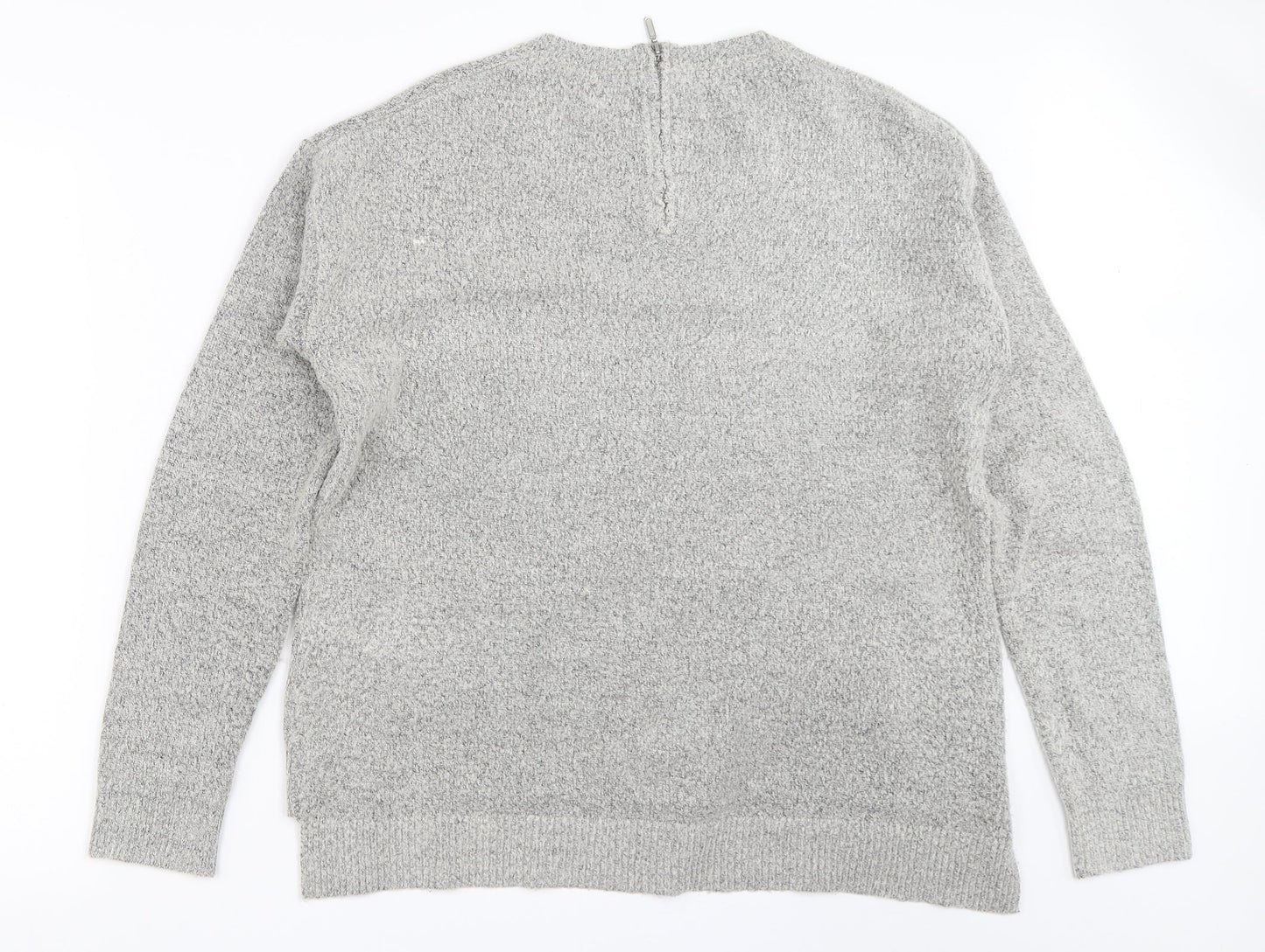 Papaya Womens Grey   Pullover Jumper Size M