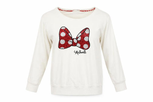 Disney Womens White   Pullover Jumper Size 10  - disney