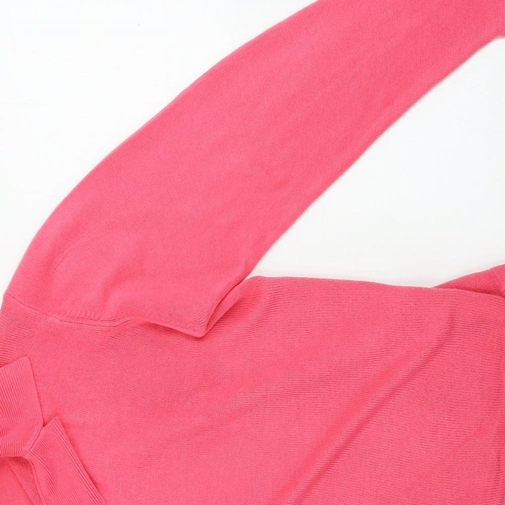 pure and natural  Womens Pink   Cardigan Jumper Size 18