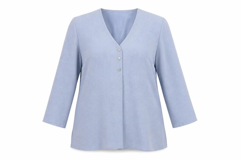 AWARD Womens Blue   Jacket Blazer Size 16