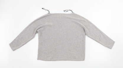 H&M Womens Beige   Pullover Jumper Size XS