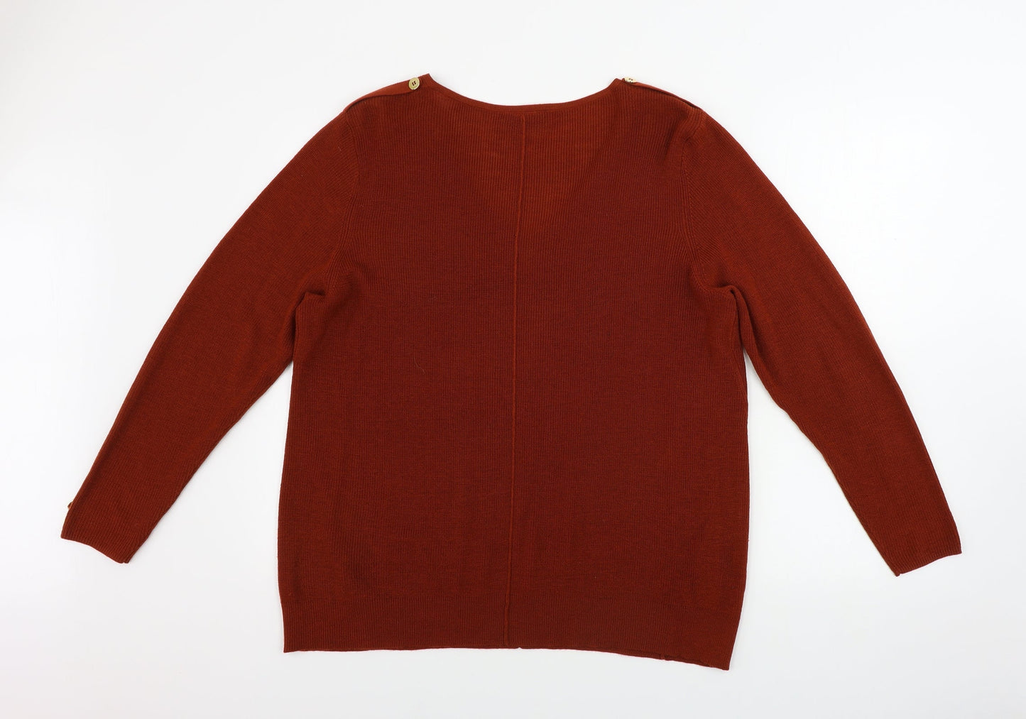 Wallis Womens Brown   Pullover Jumper Size L