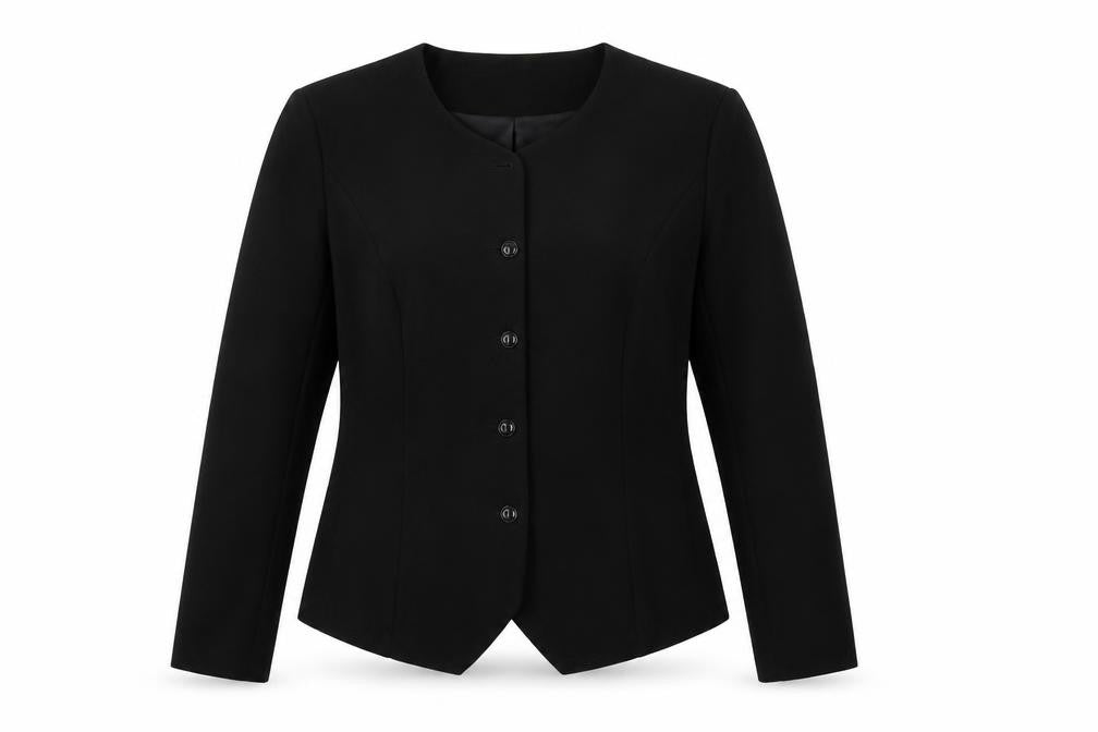 Nightingales  Womens Black   Jacket Blazer Size 16