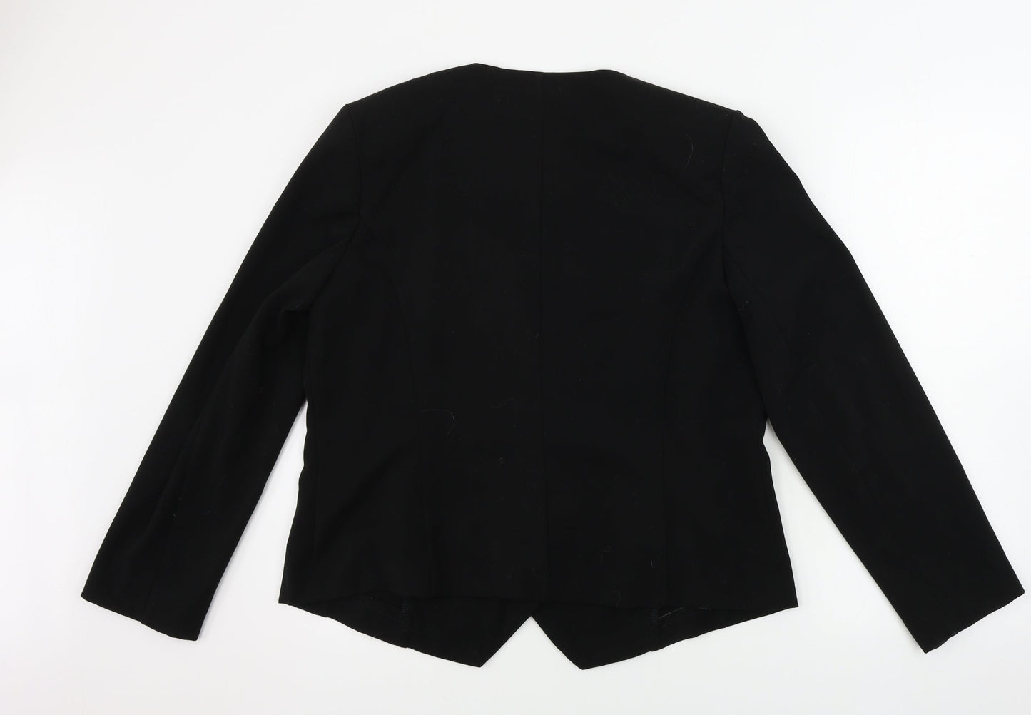 Nightingales  Womens Black   Jacket Blazer Size 16