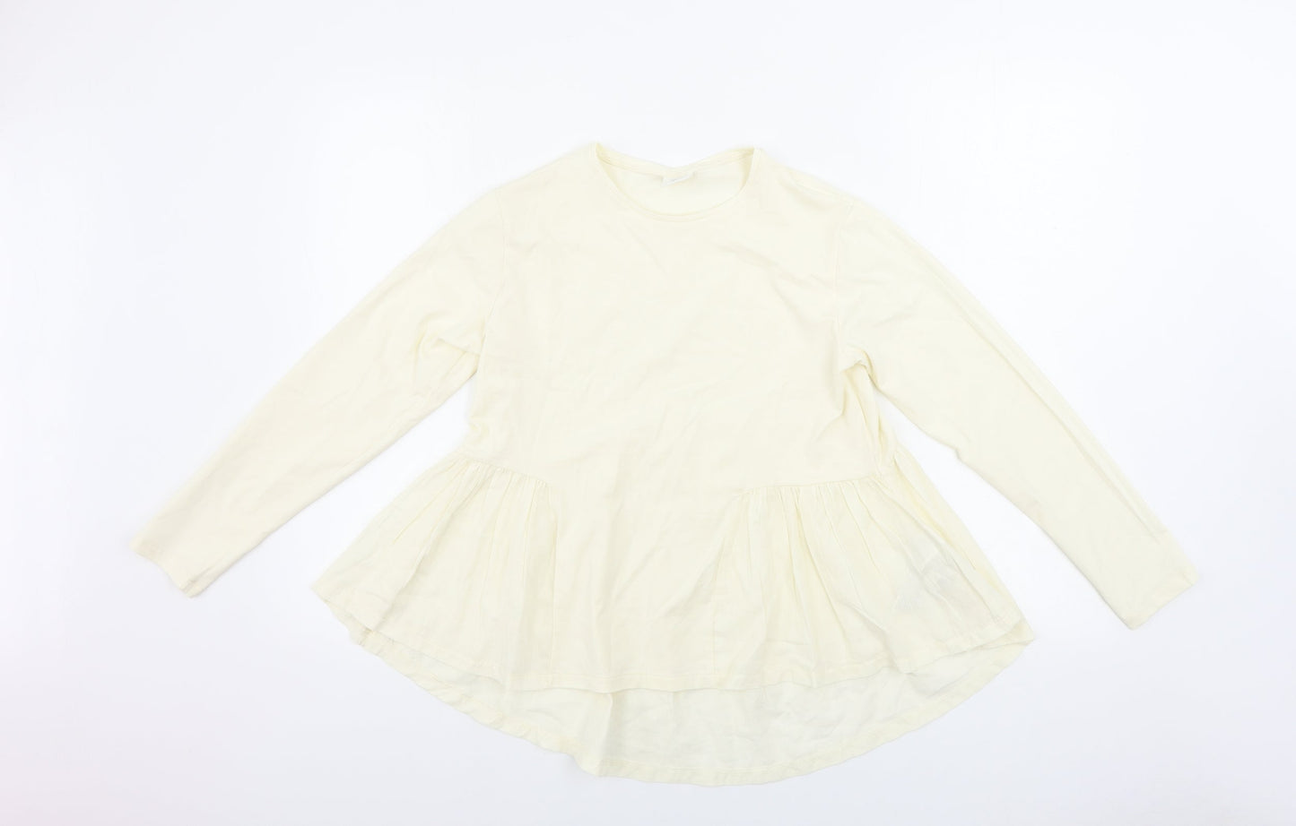 Peacocks  Womens Ivory   Basic Blouse Size 10