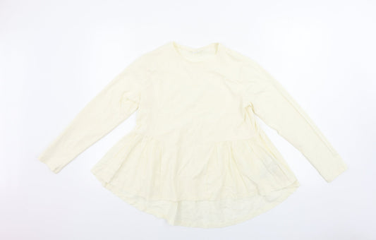 Peacocks  Womens Ivory   Basic Blouse Size 10