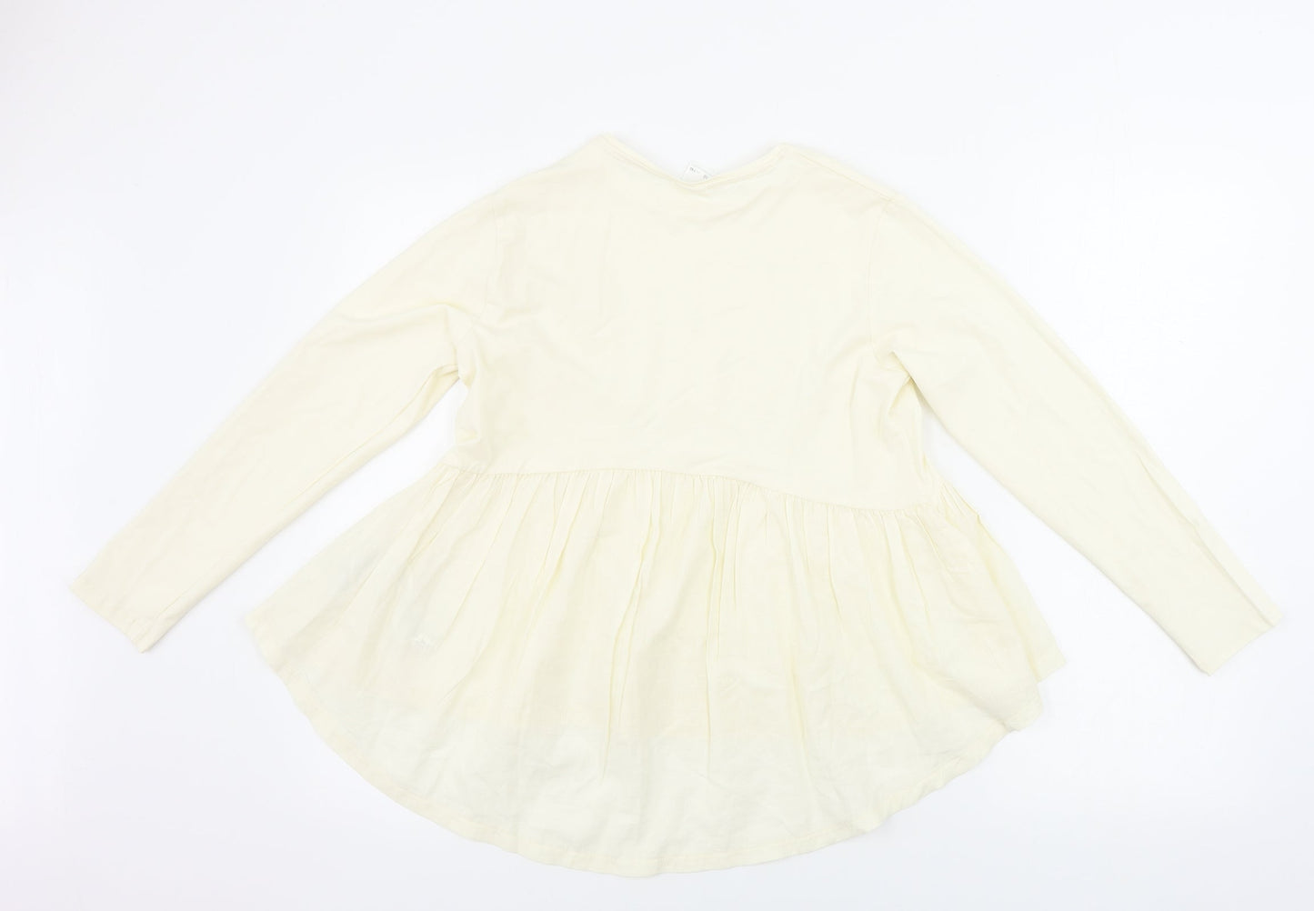 Peacocks  Womens Ivory   Basic Blouse Size 10