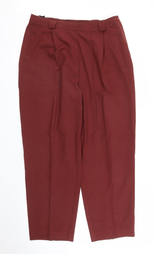 M&S Womens Purple   Pedal Pusher Trousers Size 32 in L25 in