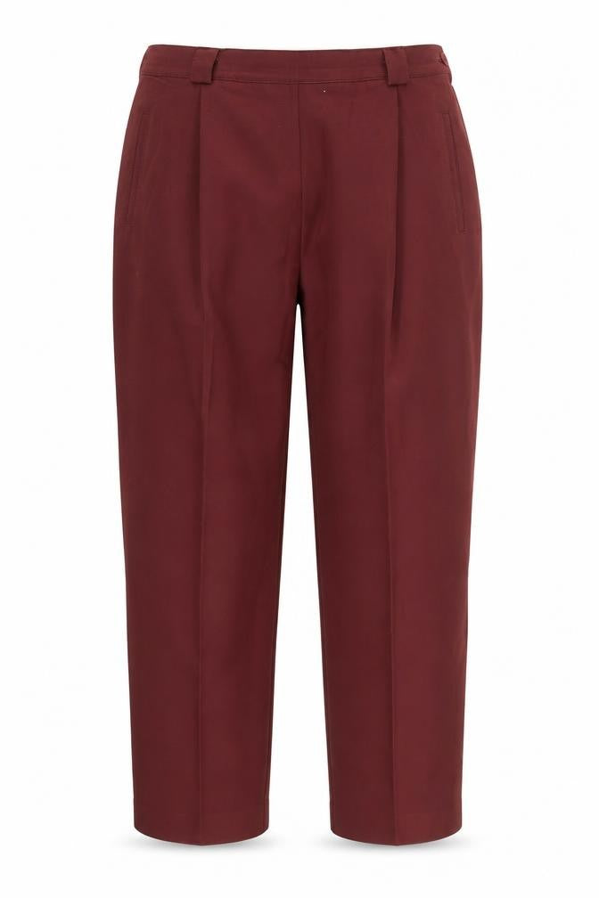 Marks & Spencer Womens Purple   Pedal Pusher Trousers Size 32 in L25 in