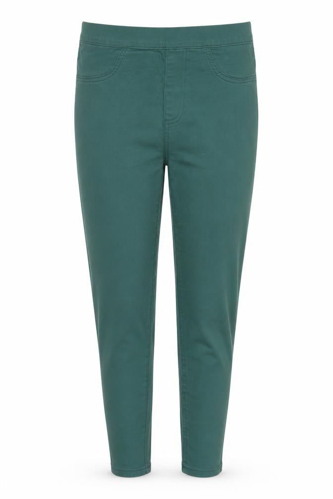 Marks & Spencer Womens Green   Capri Trousers Size 10 L24 in