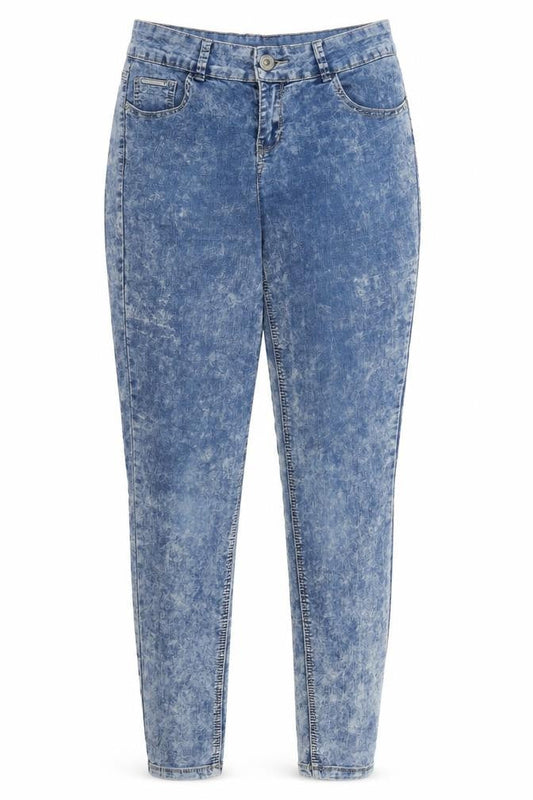 Yes Yes Womens Blue  Denim Skinny Jeans Size 12 L29 in