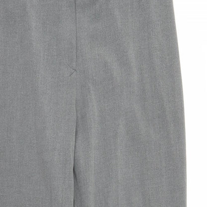 Epilogue Womens Grey  Rayon Trousers  Size 12 L31 in