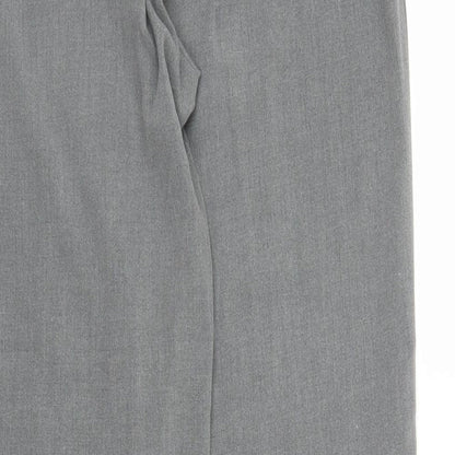 Epilogue Womens Grey  Rayon Trousers  Size 12 L31 in