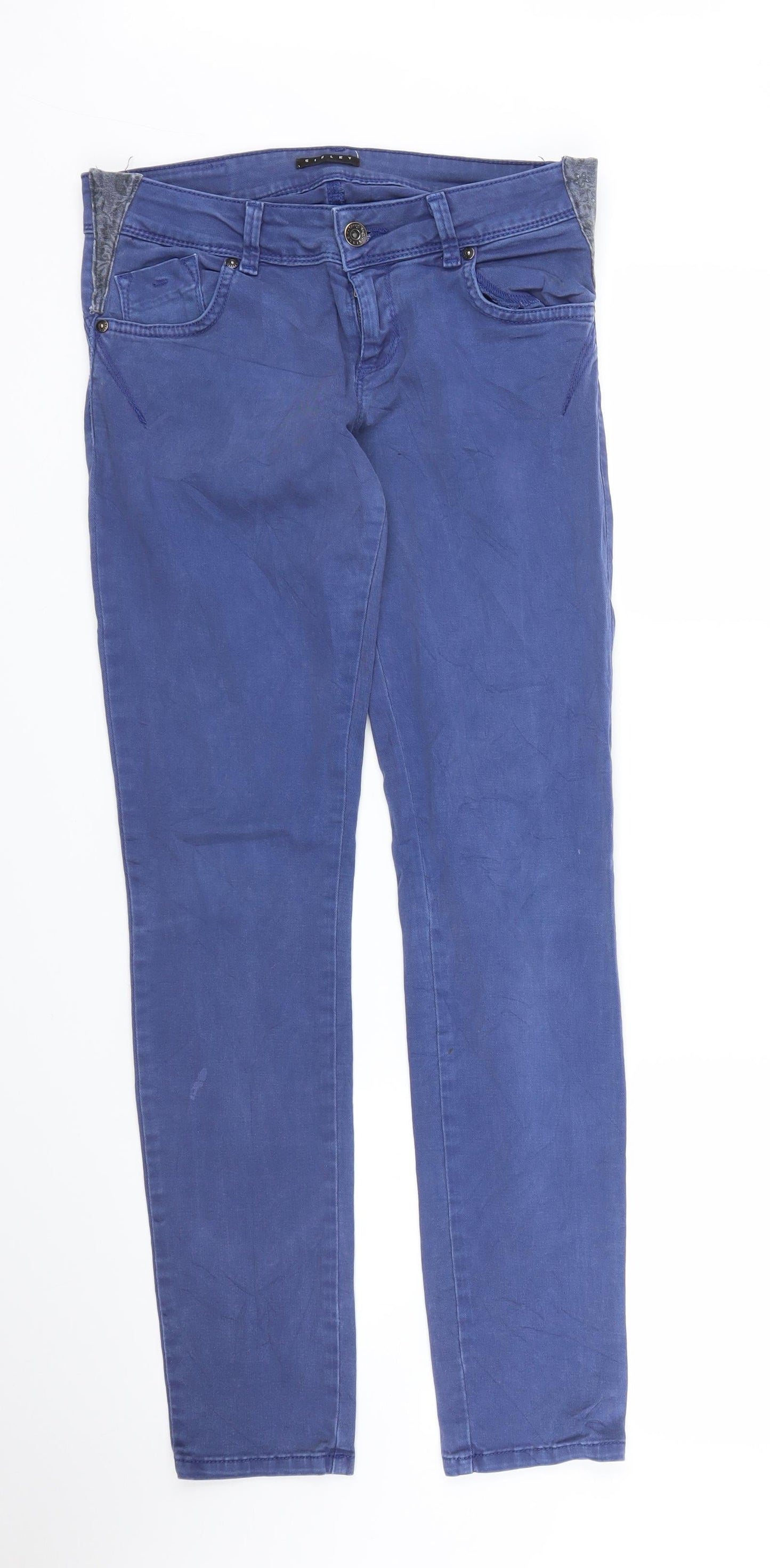 Sisley Womens Blue   Skinny Jeans Size 27 in L32 in