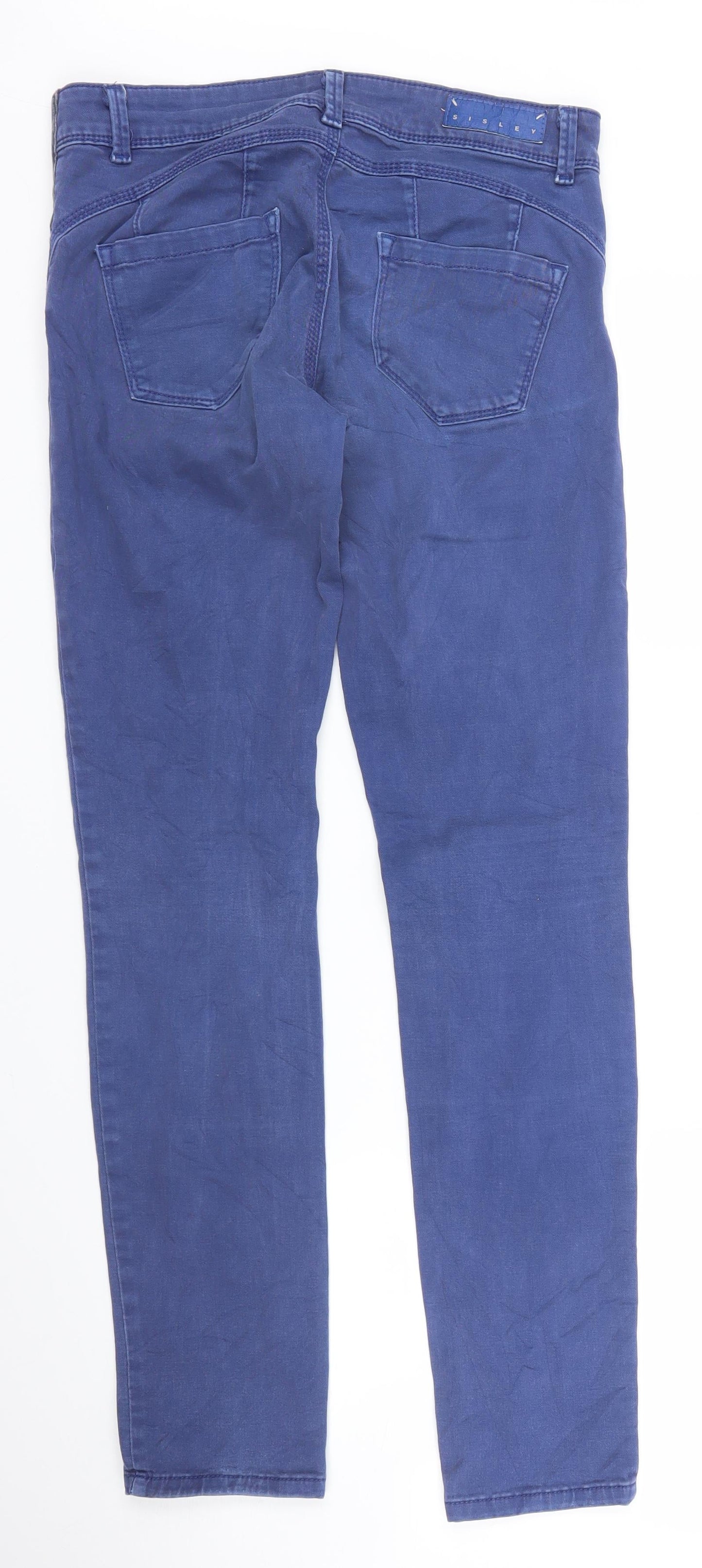 Sisley Womens Blue   Skinny Jeans Size 27 in L32 in
