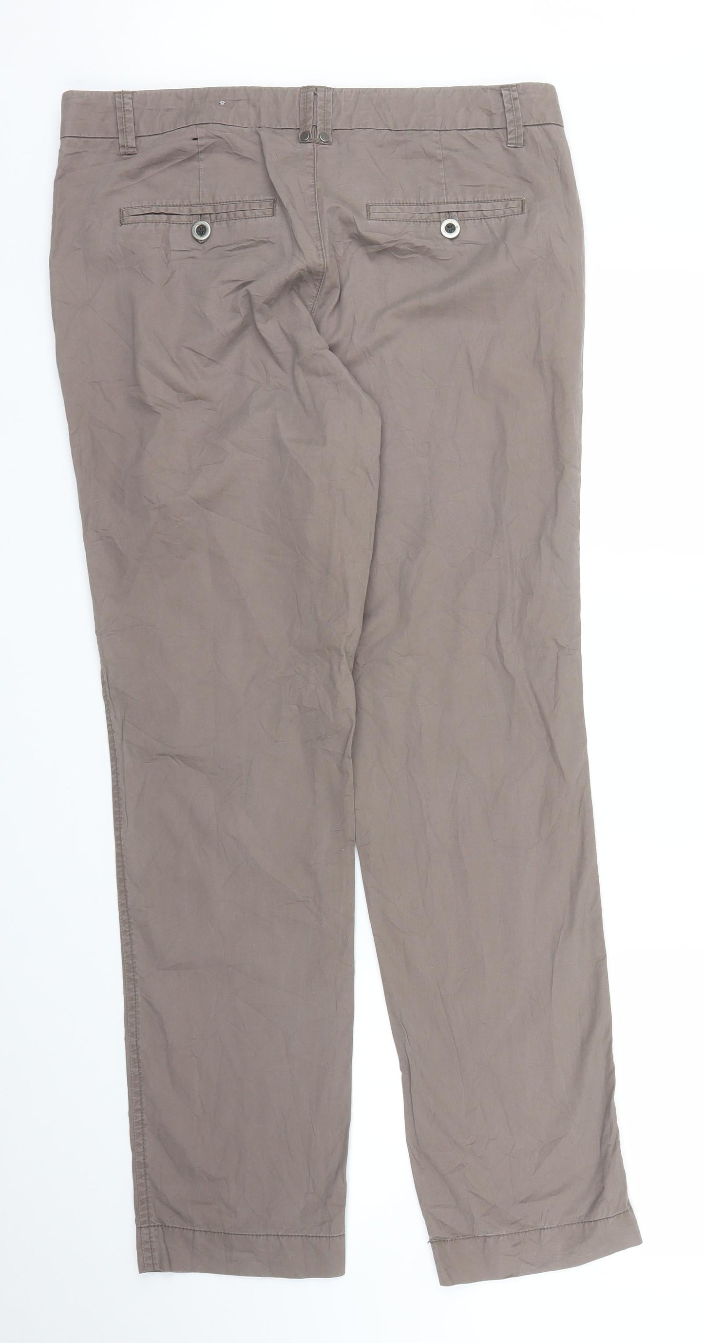 Zero Womens Brown   Carpenter Trousers Size 10 L30 in