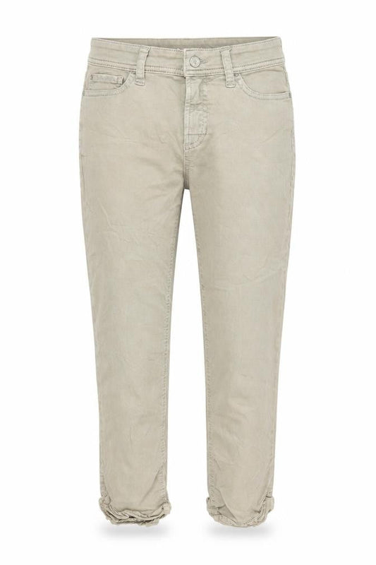 Cambio Womens Beige   Capri Jeans Size 6 L23 in