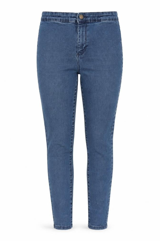 Primark Womens Blue  Denim Skinny Jeans Size 4 L25 in