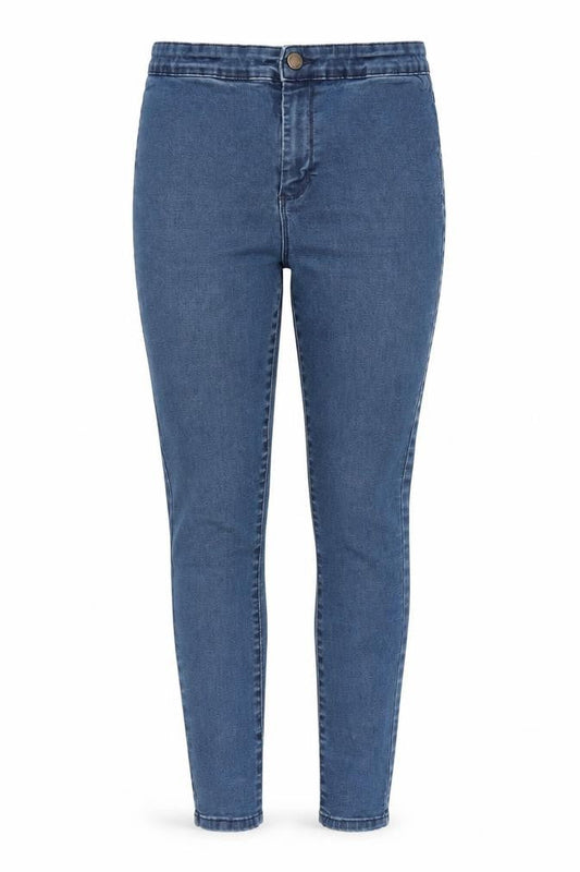 Primark Womens Blue  Denim Skinny Jeans Size 4 L25 in