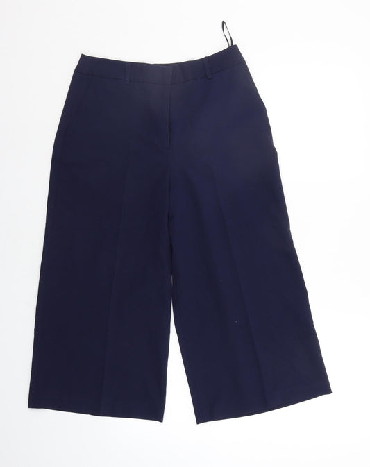 Dorothy Perkins Womens Blue   Trousers  Size 10 L21 in