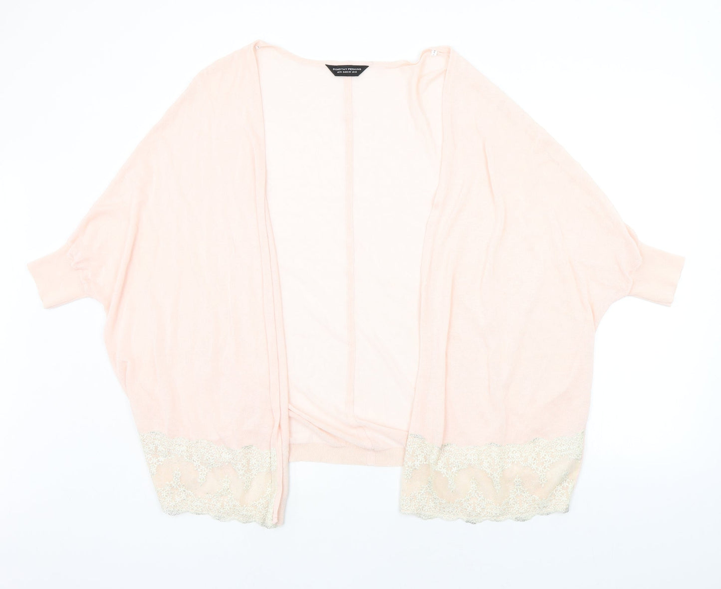 Dorothy Perkins Womens Pink   Cardigan Jumper Size 18  - no buttons
