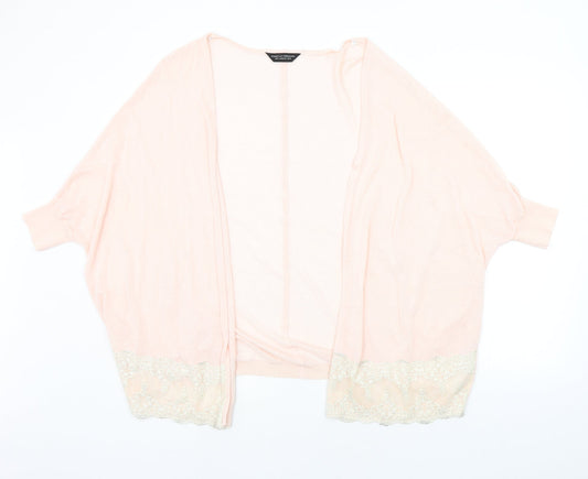 Dorothy Perkins Womens Pink   Cardigan Jumper Size 18  - no buttons