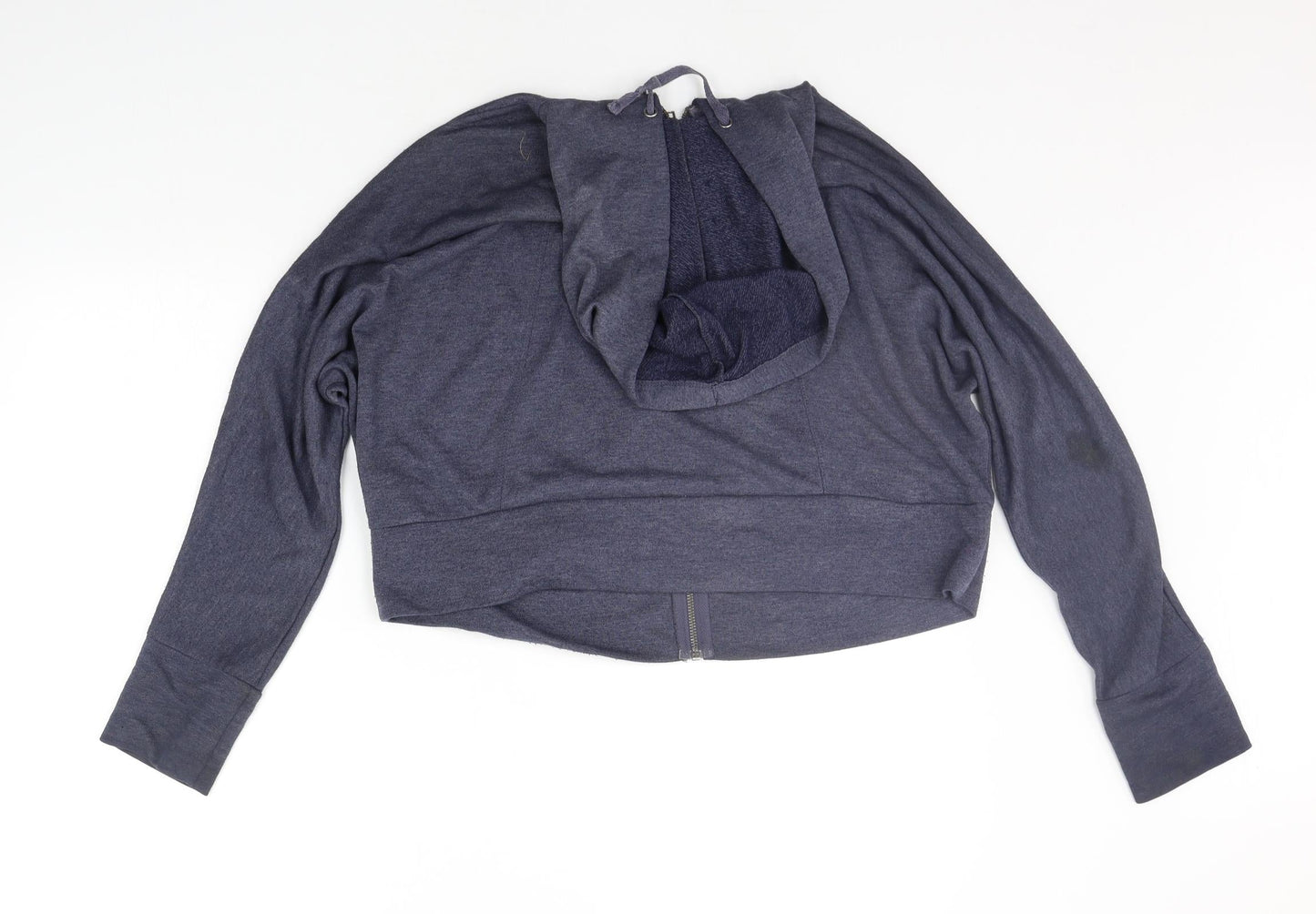 H&M Womens Blue   Full Zip Jumper Size M