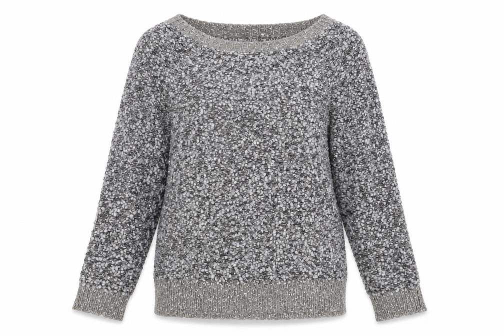 Bonmarché Womens Grey Pullover Jumper Size S